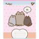 767610 А5 18 кл. Yes Pusheen Weekend, зошит учнівський шкільний