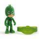 Гекко фигурка 8 см и светящийся браслет. Игровой набор TM "PJ Masks"./Play set "Light Up Figure Gekko"
