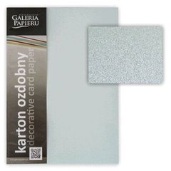 Декоративная картонная бумага MILLENIUM А4, цвет светло-синий 20 шт. уп. 220г м2 (A4 MILLENIUM light blue 20 листов в упаковке 220г м2) (200708)