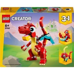 Конструктор дитячий Lego Червоний Дракон (31145)
