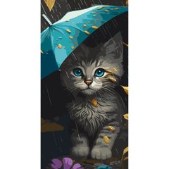 Набор для росписи "Милый котенок" 40*80 см, 11534-AC