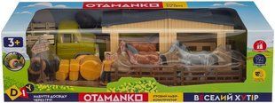 Ігровий набір OTAMANKO Веселий хутір (грузовик і конюшня з кіньми) різнокольоровий, 8818, Різнобарвний