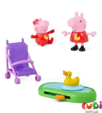 Ігровий набір PEPPA FIGURINES серії "Моменти з Пеппою" &ndash; СЕСТРИЧКИ НА ПРОГУЛЯНЦІ