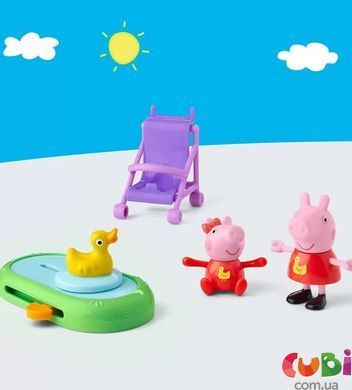 Ігровий набір PEPPA FIGURINES серії "Моменти з Пеппою" &ndash; СЕСТРИЧКИ НА ПРОГУЛЯНЦІ