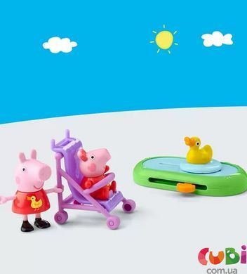 Ігровий набір PEPPA FIGURINES серії "Моменти з Пеппою" &ndash; СЕСТРИЧКИ НА ПРОГУЛЯНЦІ