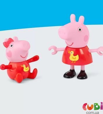 Ігровий набір PEPPA FIGURINES серії "Моменти з Пеппою" &ndash; СЕСТРИЧКИ НА ПРОГУЛЯНЦІ