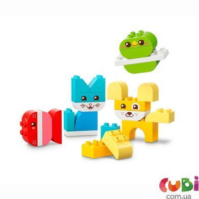 Конструткор LEGO DUPLO My First Чарівні творчі домашні улюбленці 3 в 1 (10477)