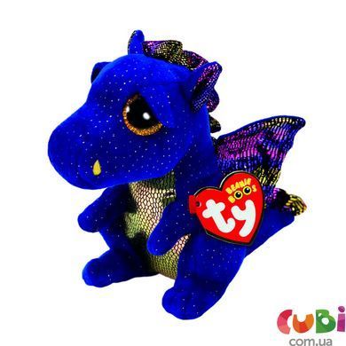 Мʼяка іграшка TY Beanie Booʼs 37260 Дракон SAFFIRE 25 см