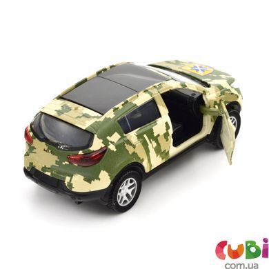 Автомодель серії "Шеврони Героїв" - KIA SPORTAGE R - "56 ОМПБр"