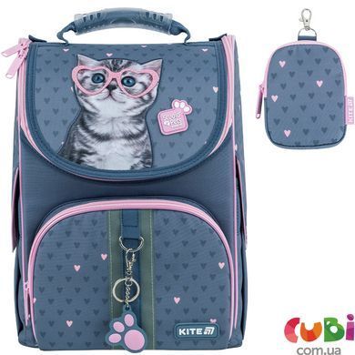 Шкільний набір Kite Education Studio Pets SET_SP25-501S (рюкзак, пенал, сумка), комбінований