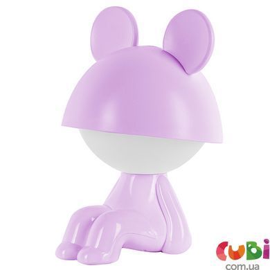 Светильник-ночник LED с аккумулятором Kite Cute Mouse K25-316-2-5, фиолетовый