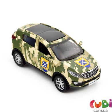 Автомодель серії "Шеврони Героїв" - KIA SPORTAGE R - "56 ОМПБр"
