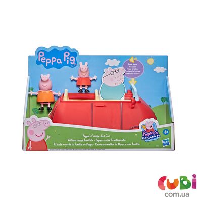 Игровой набор Peppa - МАШИНА СЕМЬИ ПЕППЫ (2 фигурки, звук)