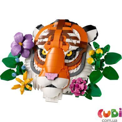 Конструктор Lego Art Коллекция фауны - Тигр (31217), комбинированый