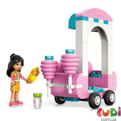 Конструктор Lego Friends Ятка із солодкою ватою та скутер (42643), комбінований