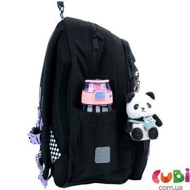 Рюкзак шкільний Kite Education Panda Love (K26-584M-2), Чорний