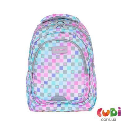Рюкзак HEAD AB330 Checker Hearts с тремя отделениями, артикул 502024106, комбинированый
