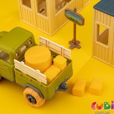 Ігровий набір OTAMANKO Веселий хутір (грузовик і конюшня з кіньми) різнокольоровий, 8818, Різнобарвний