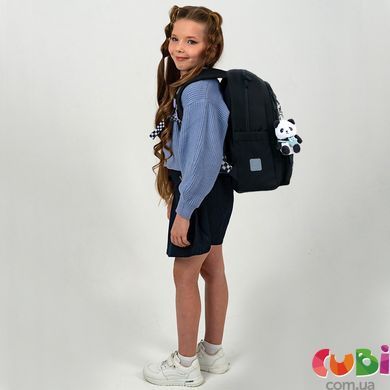 Рюкзак шкільний Kite Education Panda Love (K26-584M-2), Чорний