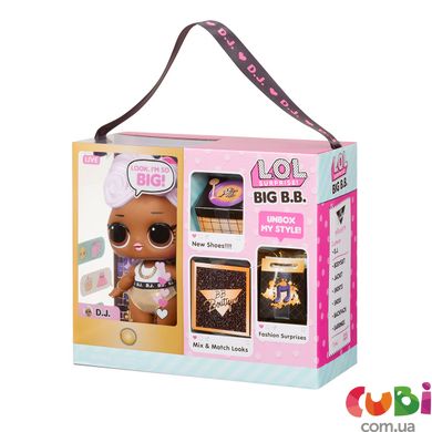 Игровой набор с мега-куклой L.O.L. SURPRISE! серии "Big B.B.Doll" – ДИДЖЕЙ