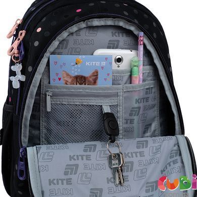 Рюкзак Kite Education teens 8001M-1 (K26-8001M-1), Чорний