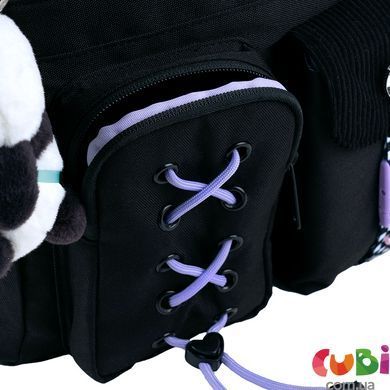 Рюкзак шкільний Kite Education Panda Love (K26-584M-2), Чорний
