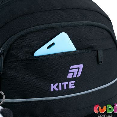 Рюкзак шкільний Kite Education Panda Love (K26-584M-2), Чорний