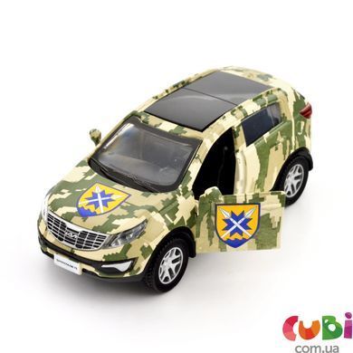 Автомодель серії "Шеврони Героїв" - KIA SPORTAGE R - "56 ОМПБр"