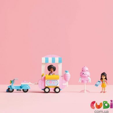 Конструктор Lego Friends Ятка із солодкою ватою та скутер (42643), комбінований