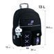Рюкзак шкільний Kite Education Panda Love (K26-584M-2), Чорний