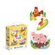 Пазл 4 в 1 &laquo;Baby puzzle. Сільські тварини&raquo; 2-3-4-4 елементи, 300686, Різнобарвний