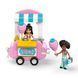 Конструктор Lego Friends Ятка із солодкою ватою та скутер (42643), комбінований