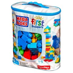 Конструктор дитячий Mega Bloks блакитний у мішку 80 деталей (DCH63)