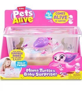 Інтерактивний ігровий набір Pets Alive серії &ldquo;Mama & Baby Surprise&rdquo; S1