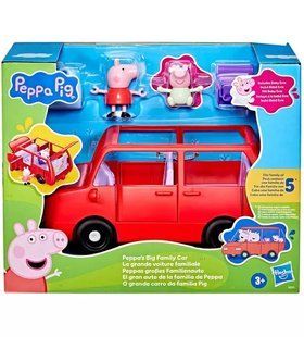 Ігровий набір PEPPA FIGURINES &ndash; ВЕЛИКИЙ РОДИННИЙ АВТОМОБІЛЬ ПЕППИ (G0541), комбинований
