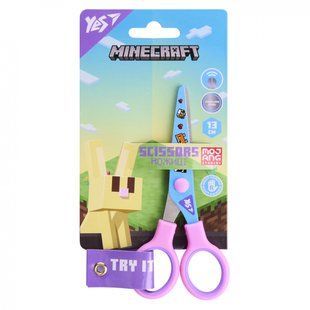 Ножиці Yes "Minecraft.Spring" 13см, з принтом на лезі (480471)
