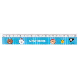 Линейка Yes 20 см Line Friends
