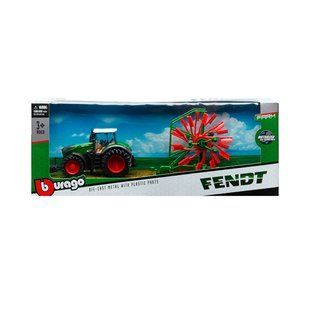 Модель &ndash; Трактор Fendt 1050 Vario с роторными валковыми граблями (10 см)