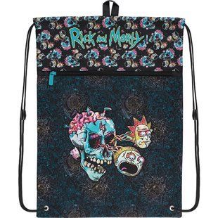 Сумка для обуви с карманом Kite Education Rick and Morty RM22-601L, комбинированый
