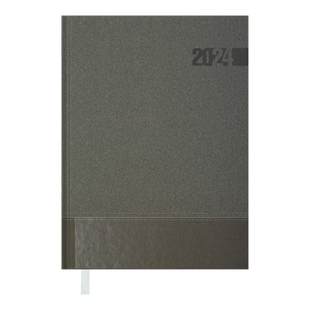 Щоденник датований 2024 SOLID, A5, капучіно (BM.2198-32)
