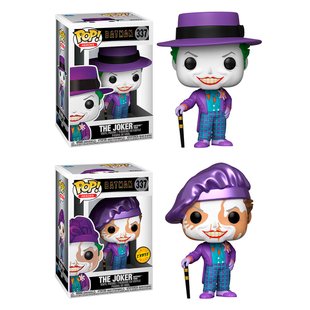 Игровая фигурка FUNKO POP! cерии "Batman 1989" - JOKER WITH HAT WITH CHASE