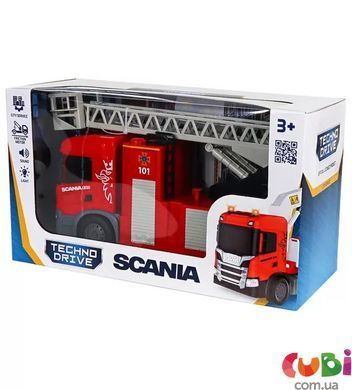 Автомодель серии "Big Truck" &ndash; ПОЖАРНАЯ МАШИНА SCANIA