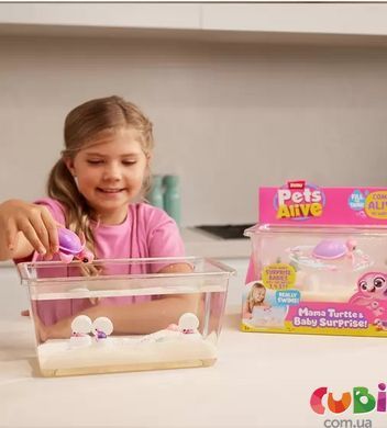 Інтерактивний ігровий набір Pets Alive серії &ldquo;Mama & Baby Surprise&rdquo; S1