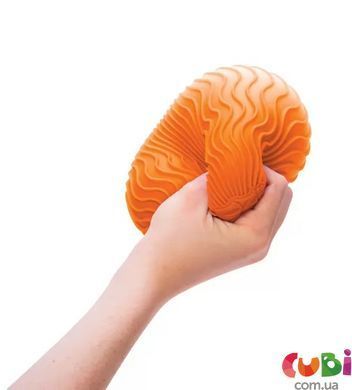 Игрушка-антистресс Needoh серии "Super" - Яркие волны (оранжевый)