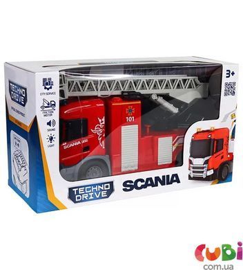 Автомодель серии "Big Truck" &ndash; ПОЖАРНАЯ МАШИНА SCANIA