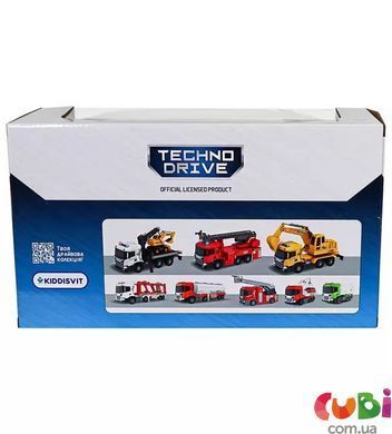 Автомодель серии "Big Truck" &ndash; ПОЖАРНАЯ МАШИНА SCANIA