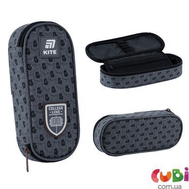 Пенал Kite College Line Хлопчик K25-599-6, комбінований