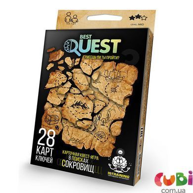 Карткова квест-гра DANKO TOYS BEST QUEST (BQ-01-01U, 02U, 03U, 04)