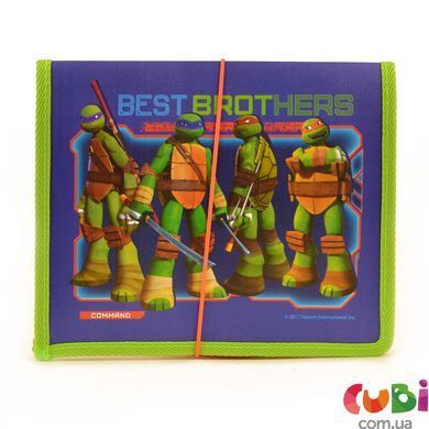 Папка для зошитів пласт. на гумці В5 "Ninja Turtles" (491397)