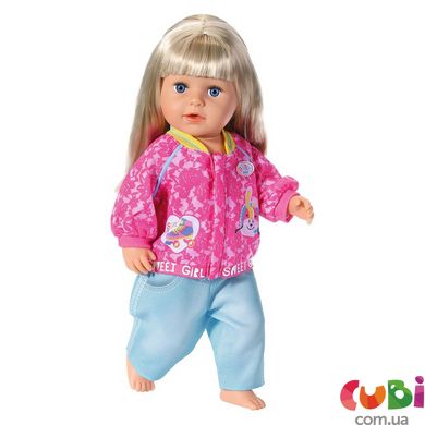 Набор одежды для куклы Baby Born Кежуал костюм сестрички розовый (828212-1)